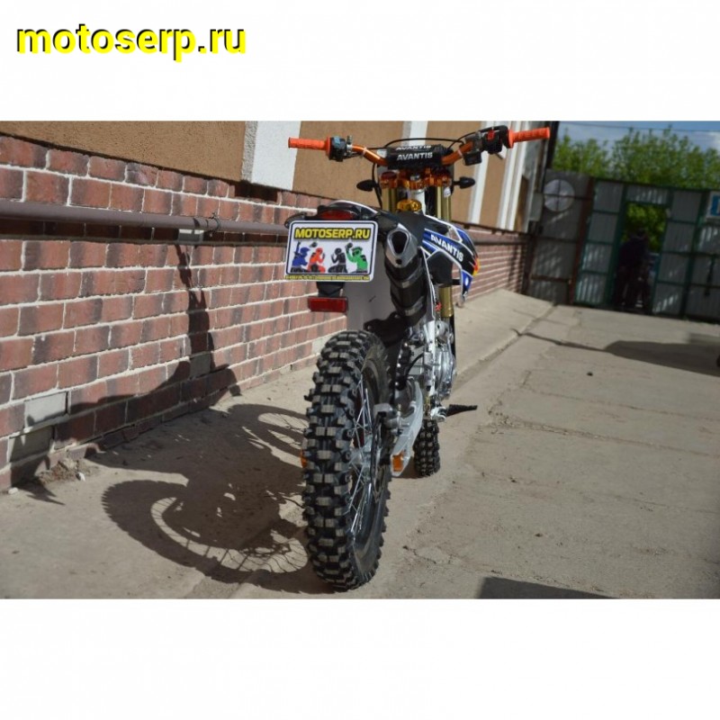 Купить  ====Мотоцикл Кросс/Эндуро AVANTIS A2 Lux (ПТС), УЦЕНКА НОВЫЙ (ржавчина на выхлопной трубе) 21/18, 172FMM, 4Т, возд. охл, (шт).  купить с доставкой по Москве и России, цена, технические характеристики, комплектация фото  - motoserp.ru