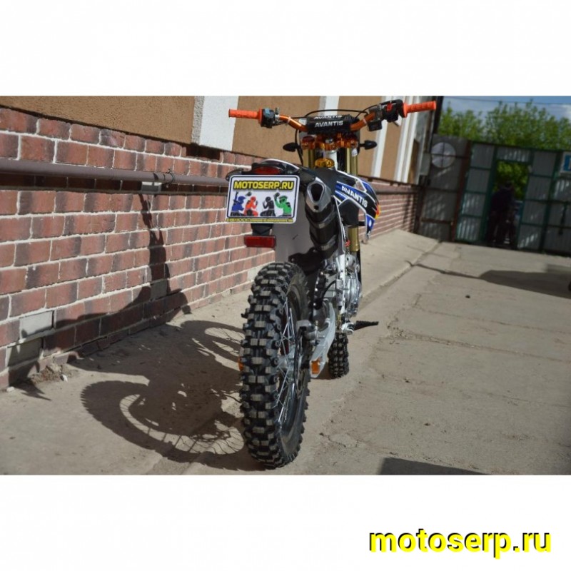 Купить  ====Мотоцикл Кросс/Эндуро AVANTIS A2 Lux (ПТС), УЦЕНКА НОВЫЙ (ржавчина на выхлопной трубе) 21/18, 172FMM, 4Т, возд. охл, (шт).  купить с доставкой по Москве и России, цена, технические характеристики, комплектация фото  - motoserp.ru