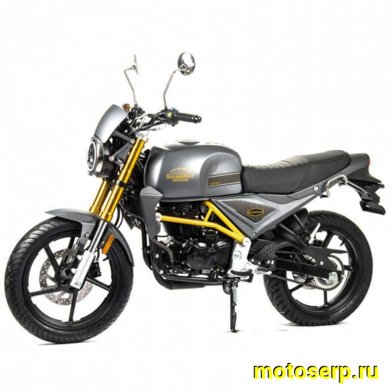Купить  ====Мотоцикл Motoland SCRAMBLER 250cc, 4Т (165FMM) диск/диск,100/80-17"/140/60-17", эл/кикстарт, LED фара/поворот (шт) (ML 13437 купить с доставкой по Москве и России, цена, технические характеристики, комплектация фото  - motoserp.ru