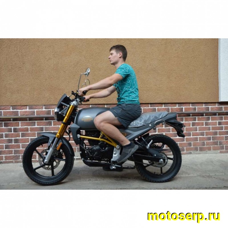 Купить  ====Мотоцикл Motoland SCRAMBLER 250cc, 4Т (165FMM) диск/диск,100/80-17"/140/60-17", эл/кикстарт, LED фара/поворот (шт) (ML 13437 купить с доставкой по Москве и России, цена, технические характеристики, комплектация фото  - motoserp.ru