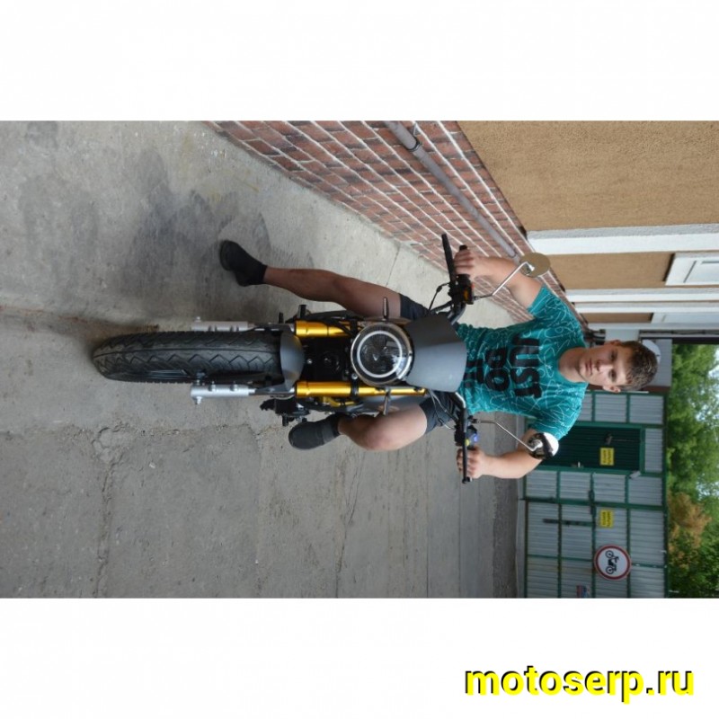 Купить  ====Мотоцикл Motoland SCRAMBLER 250cc, 4Т (165FMM) диск/диск,100/80-17"/140/60-17", эл/кикстарт, LED фара/поворот (шт) (ML 13437 купить с доставкой по Москве и России, цена, технические характеристики, комплектация фото  - motoserp.ru