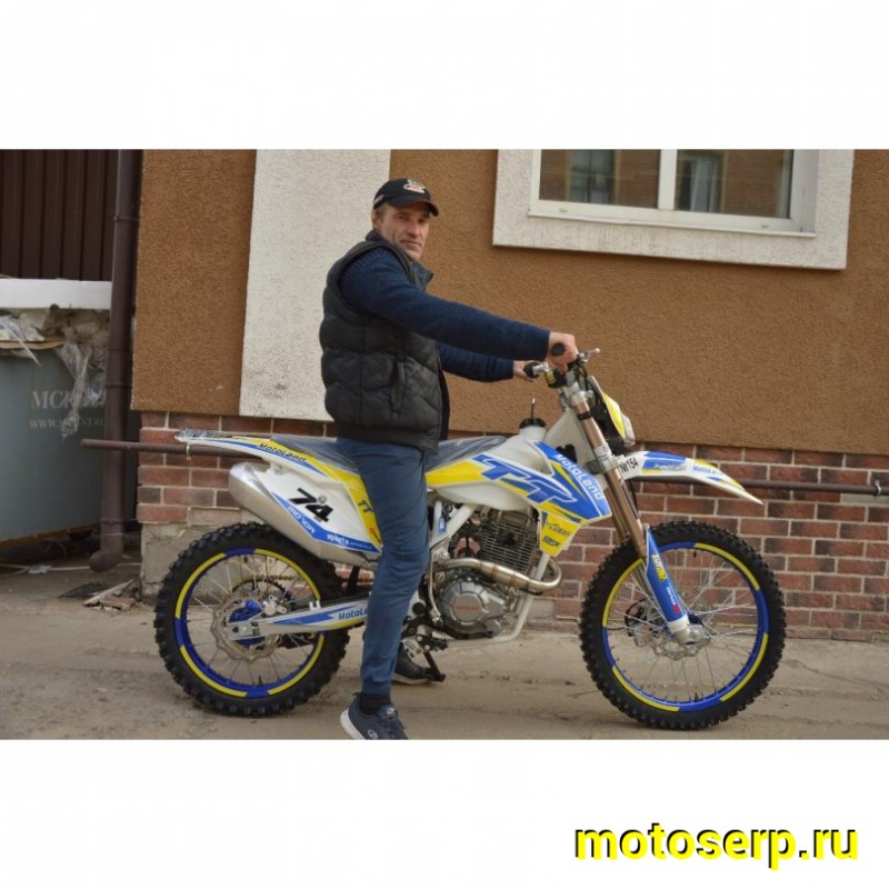 Купить  Мотоцикл Кросс/Эндуро Motoland TT250 (ЭПТС), 21/18, 172FMM, 4Т, возд.охл, карб NIBBI (шт) (ML 13877 купить с доставкой по Москве и России, цена, технические характеристики, комплектация фото  - motoserp.ru