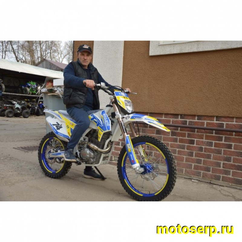 Купить  Мотоцикл Кросс/Эндуро Motoland TT250 (ЭПТС), 21/18, 172FMM, 4Т, возд.охл, карб NIBBI (шт) (ML 13877 купить с доставкой по Москве и России, цена, технические характеристики, комплектация фото  - motoserp.ru