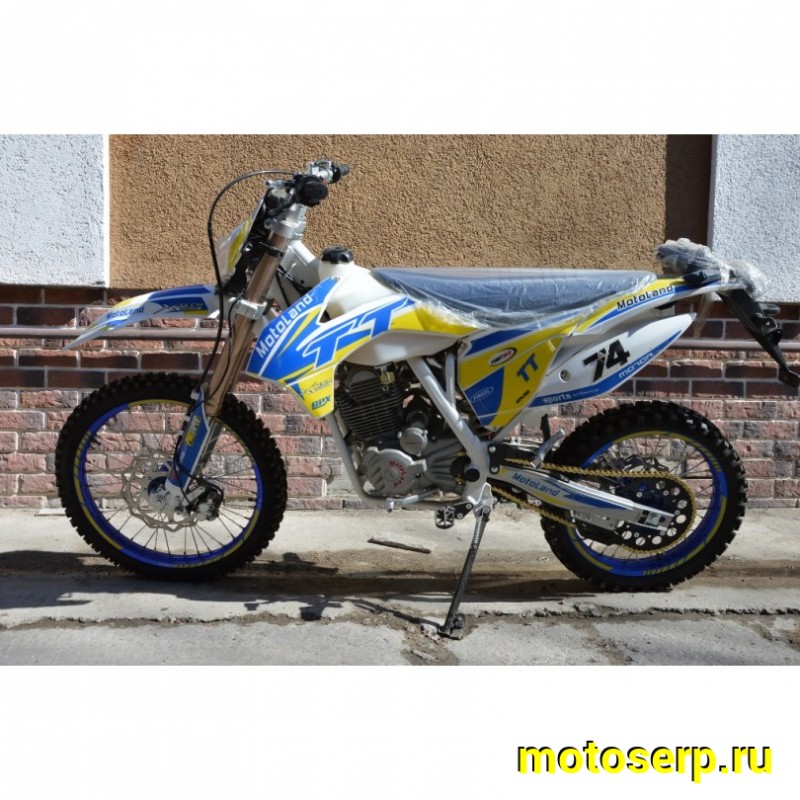 Купить  Мотоцикл Кросс/Эндуро Motoland TT250 (ЭПТС), 21/18, 172FMM, 4Т, возд.охл, карб NIBBI (шт) (ML 13877 купить с доставкой по Москве и России, цена, технические характеристики, комплектация фото  - motoserp.ru