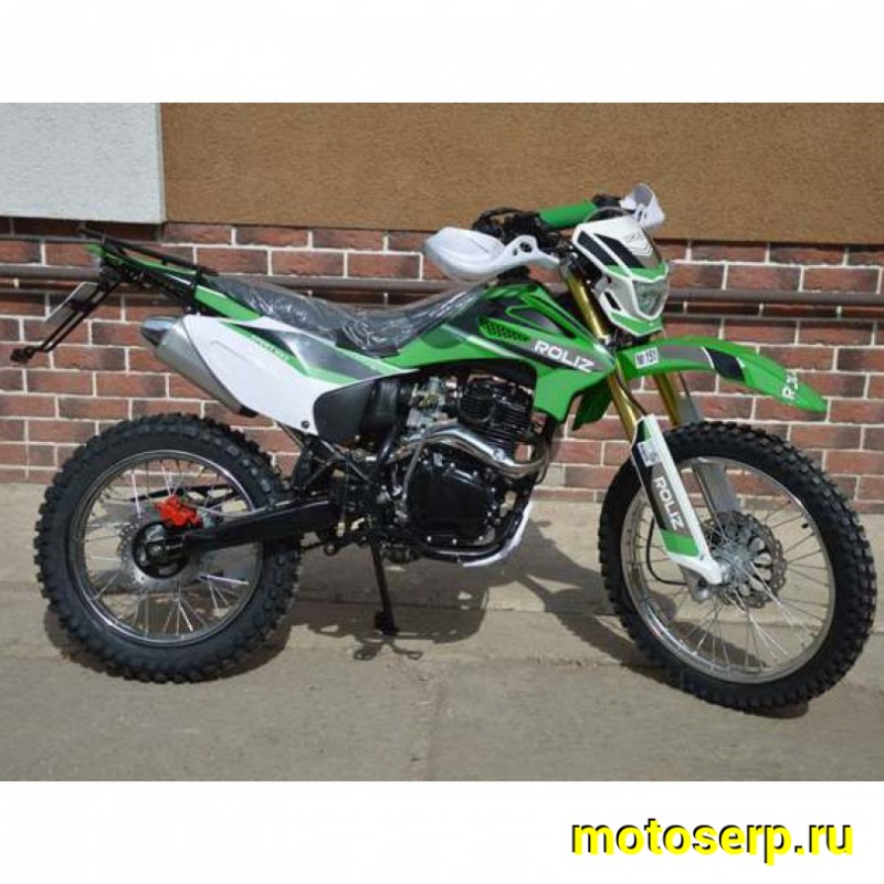 Купить  ====Мотоцикл Кросс/Эндуро ROLIZ SPORT-003 (ПТС), 21/18, 250сс, 169FMM, 4Т, карб, диск/диск, диодн. оптика, ускор. насос, прогрессия, (Бер) (шт) (Roliz купить с доставкой по Москве и России, цена, технические характеристики, комплектация фото  - motoserp.ru