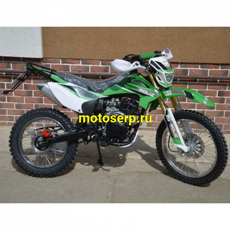 Купить  ====Мотоцикл Кросс/Эндуро ROLIZ SPORT-003 (ПТС), 21/18, 250сс, 169FMM, 4Т, карб, диск/диск, диодн. оптика, ускор. насос, прогрессия, (Бер) (шт) (Roliz купить с доставкой по Москве и России, цена, технические характеристики, комплектация фото  - motoserp.ru