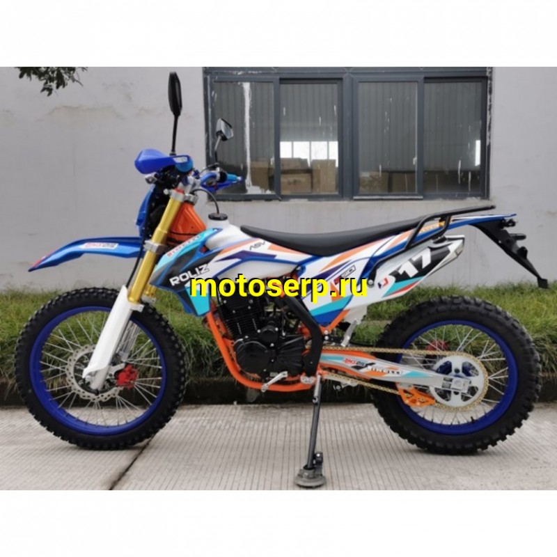 Купить  Мотоцикл Кросс/Эндуро ROLIZ SPORT-007 250сс(ЭПТС), 2021г, 21/18, 250сс, 172FMM (марк169FMM), буксат, LED фара и пов, карб Кехин PD30 (шт) (Roliz купить с доставкой по Москве и России, цена, технические характеристики, комплектация фото  - motoserp.ru
