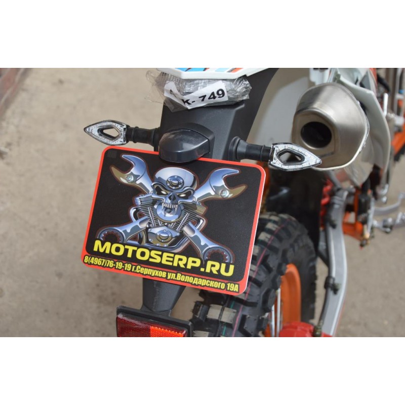 Купить  Мотоцикл Кросс/Эндуро ROLIZ SPORT-007 250сс Выпуск 2021г. (ЭПТС), 21/18, 172FMM (марк169FMM), буксат, LED фара и пов, карб Кехин PD30 (шт) (Roliz купить с доставкой по Москве и России, цена, технические характеристики, комплектация фото  - motoserp.ru