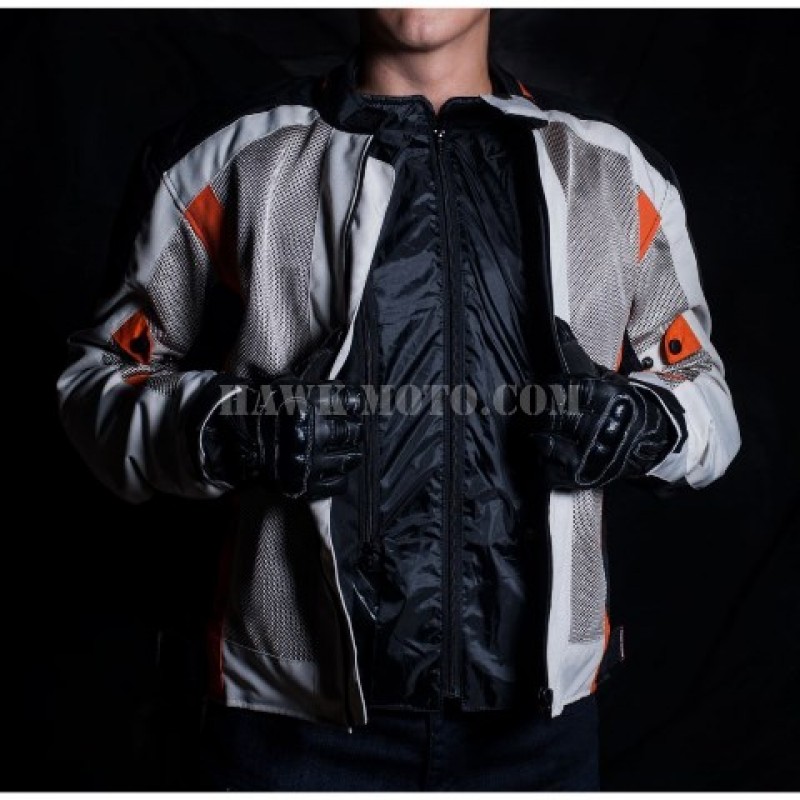 Купить  Куртка с жесткими вставками текстильная  HAWK MOTO  "Amigo"  (M) (шт) (HAWK купить с доставкой по Москве и России, цена, технические характеристики, комплектация фото  - motoserp.ru