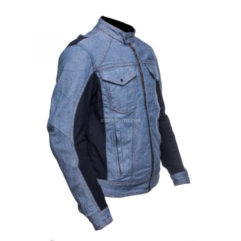 Купить  Куртка с жесткими вставками текстильная  HAWK MOTO  "Force" (Grey)  (L) (шт) (HAWK купить с доставкой по Москве и России, цена, технические характеристики, комплектация фото  - motoserp.ru