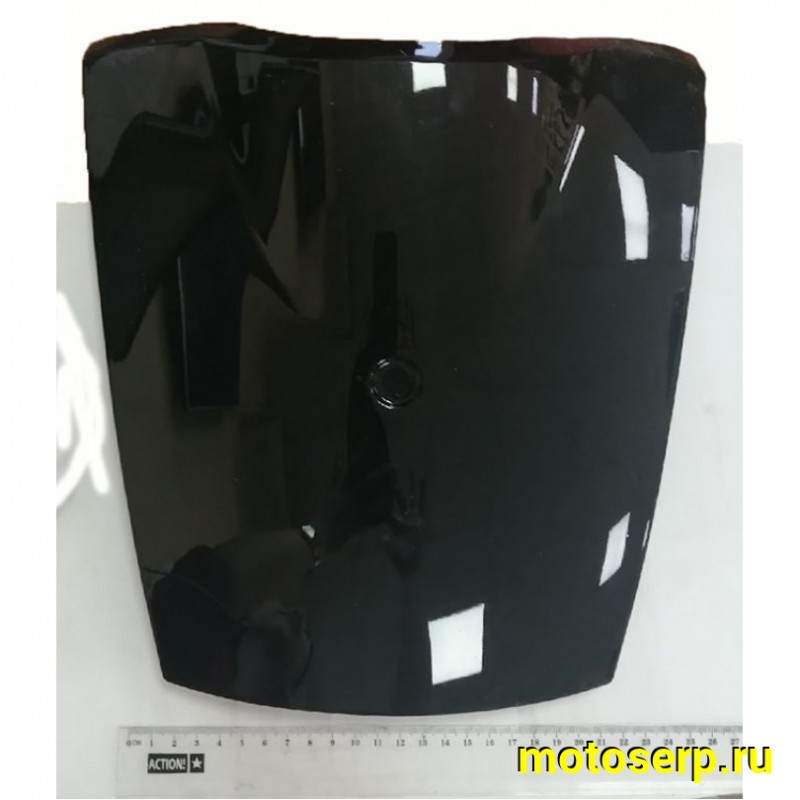 Купить  Накладка переднего обтекателя для скутера Honda Lead 50/100 AF48 черная (JP купить с доставкой по Москве и России, цена, технические характеристики, комплектация фото  - motoserp.ru