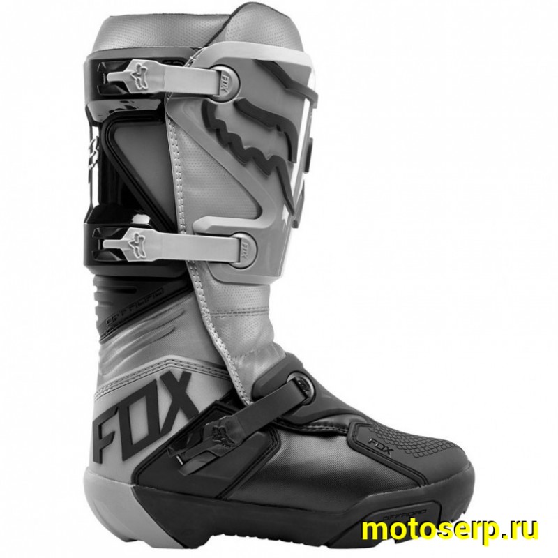 Купить  Мотоботы кросс. Fox Comp X Boot Grey 12; р-р 46" (24012-006-12) (Ч/З) (пар) (Fox Н65983 купить с доставкой по Москве и России, цена, технические характеристики, комплектация фото  - motoserp.ru