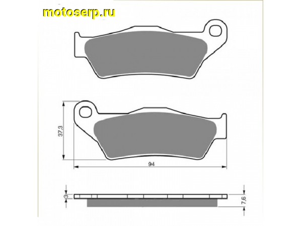 Купить  Колодки тормозные GOLDfren 031 K5 дисковые передние KTM (пар) (JP  купить с доставкой по Москве и России, цена, технические характеристики, комплектация фото  - motoserp.ru