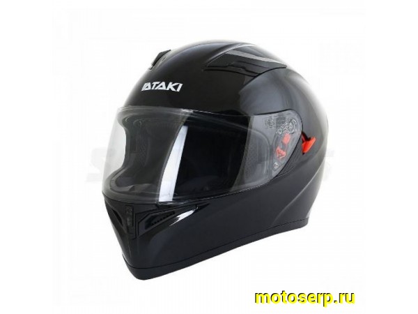 Купить  ====Шлем закрытый Ataki JK316 Solid черный глянцевый р-р M интеграл (шт) (0 купить с доставкой по Москве и России, цена, технические характеристики, комплектация фото  - motoserp.ru