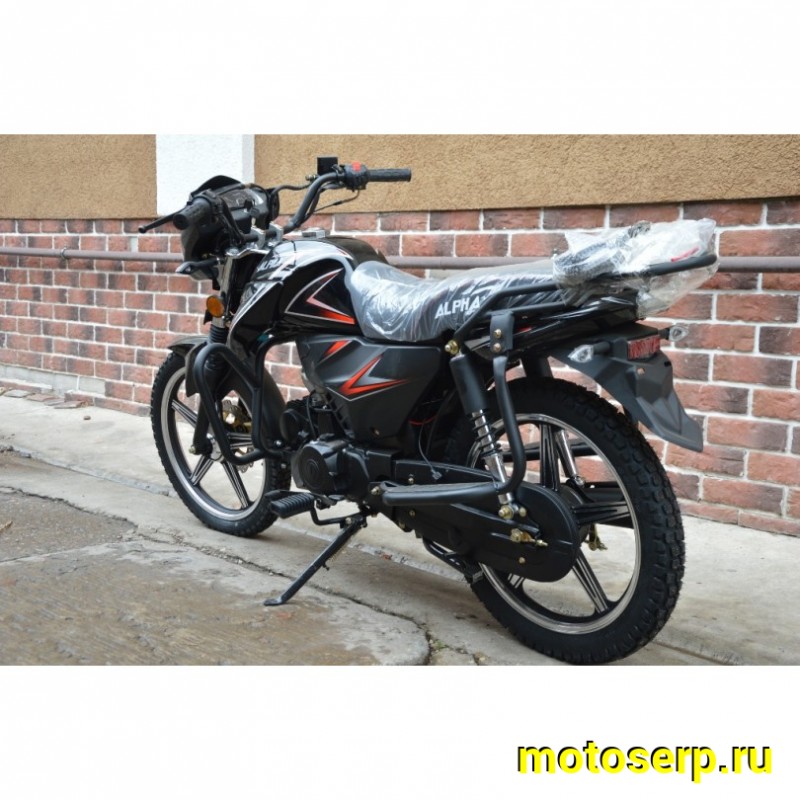 Купить  Мопед Millenium Alpha RS12 (Альфа Эр Эс 12)  4Т; 50cc; колеса 17"литые; 4пер, эл. старт, (шт) 01250 (P.Moto (ТехМаркет (Глотов купить с доставкой по Москве и России, цена, технические характеристики, комплектация фото  - motoserp.ru