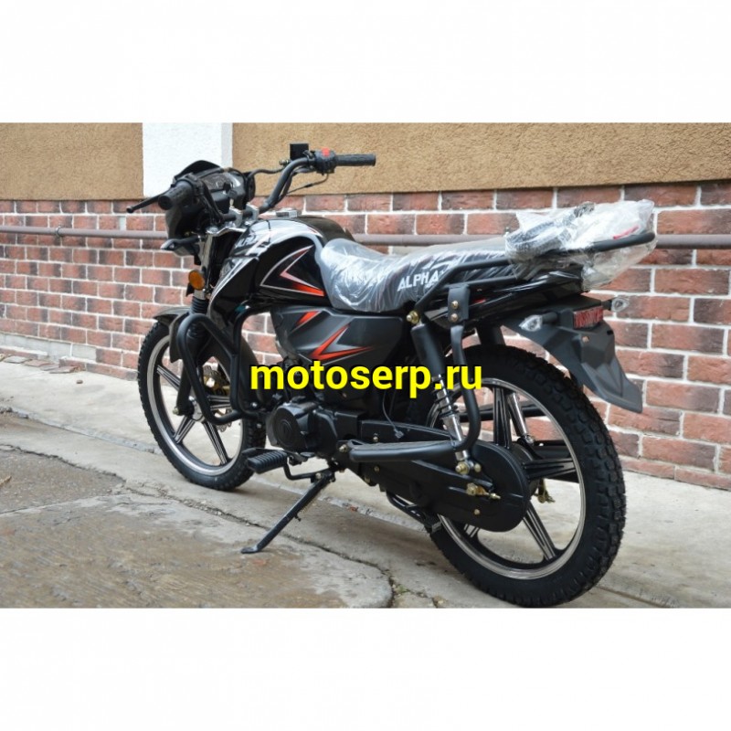 Купить  Мопед Millenium Alpha RS12 (Альфа Эр Эс 12)  4Т; 50cc; колеса 17"литые; 4пер, эл. старт, (шт) 01250 (P.Moto (ТехМаркет (Глотов купить с доставкой по Москве и России, цена, технические характеристики, комплектация фото  - motoserp.ru