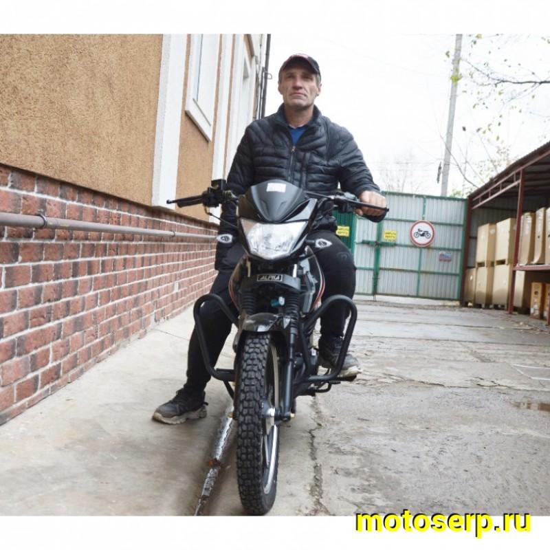 Купить  Мопед Millenium Alpha RS12 (Альфа Эр Эс 12)  4Т; 50cc; колеса 17"литые; 4пер, эл. старт, (шт) 01250 (P.Moto (ТехМаркет (Глотов купить с доставкой по Москве и России, цена, технические характеристики, комплектация фото  - motoserp.ru