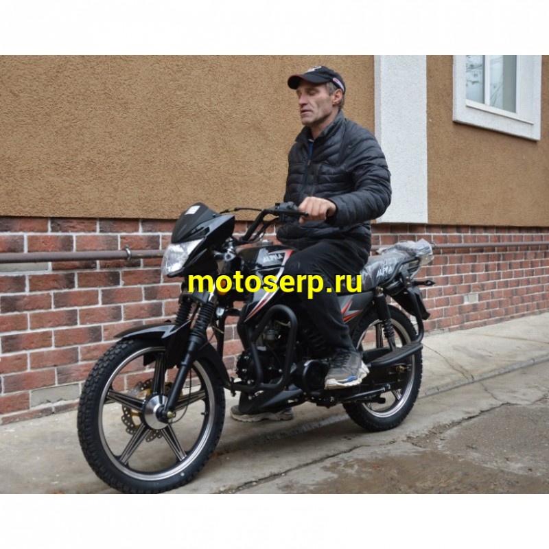 Купить  Мопед Millenium Alpha RS12 (Альфа Эр Эс 12)  4Т; 50cc; колеса 17"литые; 4пер, эл. старт, (шт) 01250 (P.Moto (ТехМаркет (Глотов купить с доставкой по Москве и России, цена, технические характеристики, комплектация фото  - motoserp.ru