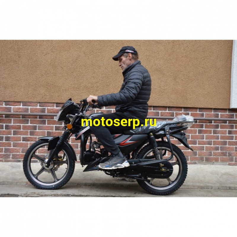 Купить  Мопед Millenium Alpha RS12 (Альфа Эр Эс 12)  4Т; 50cc; колеса 17"литые; 4пер, эл. старт, (шт) 01250 (P.Moto (ТехМаркет (Глотов купить с доставкой по Москве и России, цена, технические характеристики, комплектация фото  - motoserp.ru