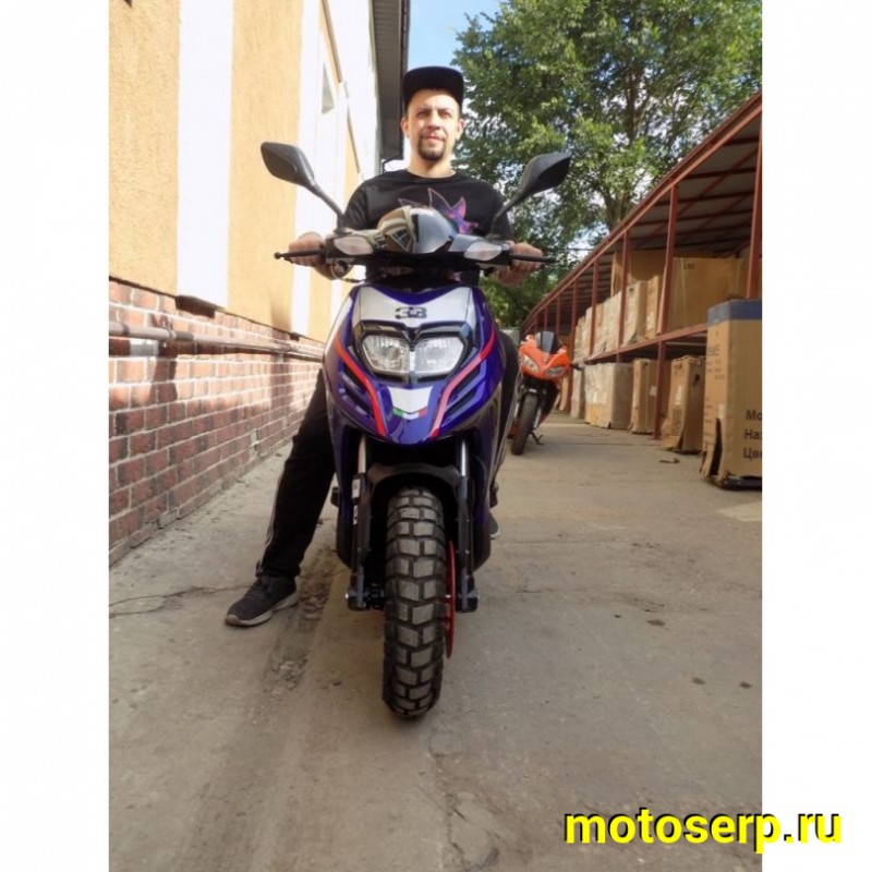Купить  Скутер MM TEMPO 50 (ТЕМПО 50) 50 cc; 1,5 местный, 4Т, возд. охлажд., диск/барабан, кол. 12"/12" внедорожные (шт) 0800 (MM купить с доставкой по Москве и России, цена, технические характеристики, комплектация фото  - motoserp.ru
