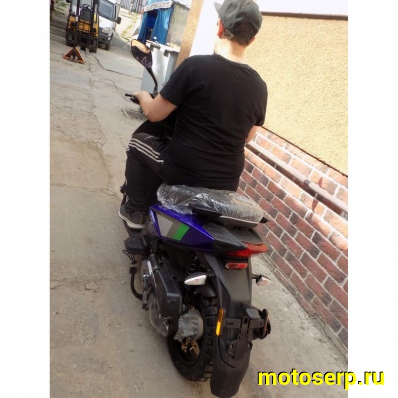 Купить  Скутер MM TEMPO 50 (ТЕМПО 50) 50 cc; 1,5 местный, 4Т, возд. охлажд., диск/барабан, кол. 12"/12" внедорожные (шт) 0800 (MM купить с доставкой по Москве и России, цена, технические характеристики, комплектация фото  - motoserp.ru