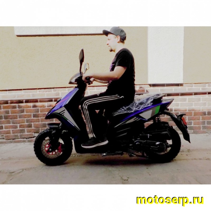 Купить  Скутер MM TEMPO 50 (ТЕМПО 50) 50 cc; 1,5 местный, 4Т, возд. охлажд., диск/барабан, кол. 12"/12" внедорожные (шт) 0800 (MM купить с доставкой по Москве и России, цена, технические характеристики, комплектация фото  - motoserp.ru