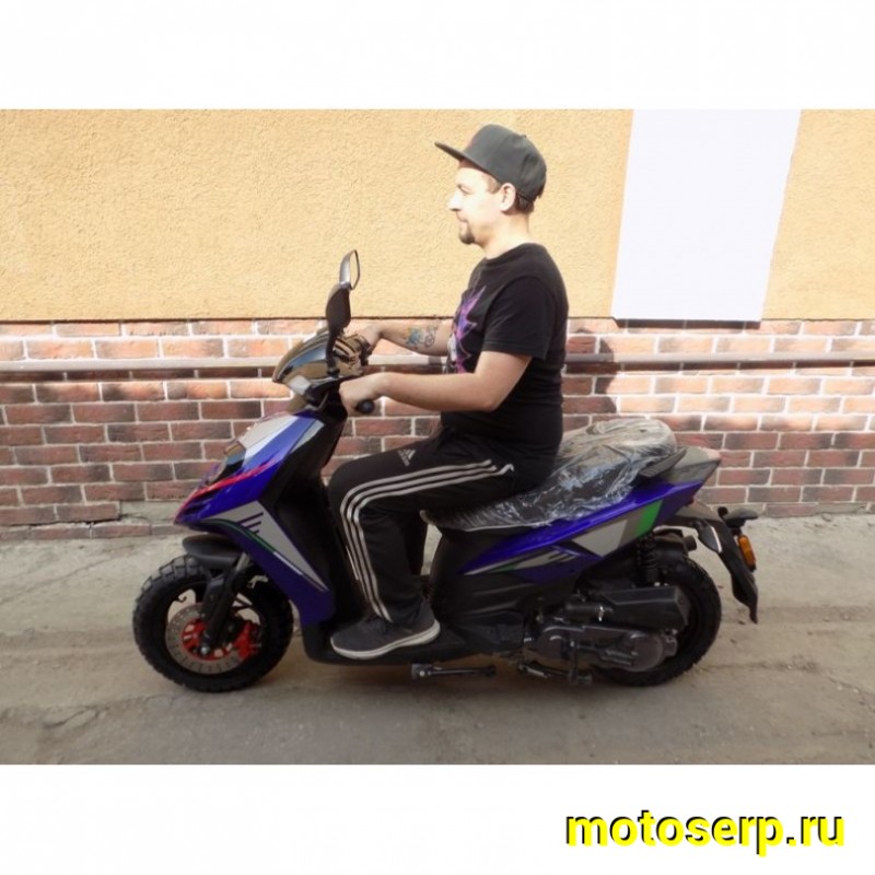 Купить  Скутер MM TEMPO 50 (ТЕМПО 50) 50 cc; 1,5 местный, 4Т, возд. охлажд., диск/барабан, кол. 12"/12" внедорожные (шт) 0800 (MM купить с доставкой по Москве и России, цена, технические характеристики, комплектация фото  - motoserp.ru