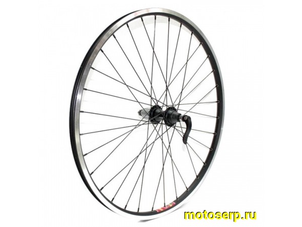 Купить  Колесо 26" двойное заднее под кассету V-brake/Disk Вело (шт) (R4 (Дан купить с доставкой по Москве и России, цена, технические характеристики, комплектация фото  - motoserp.ru