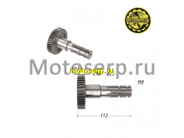 Купить  Шестерня - вал редукт вторичный 161QMK-B2 (40 зуб.) ATV (реверс)  (шт)  (ML 13622 (ML 20192 купить с доставкой по Москве и России, цена, технические характеристики, комплектация фото  - motoserp.ru