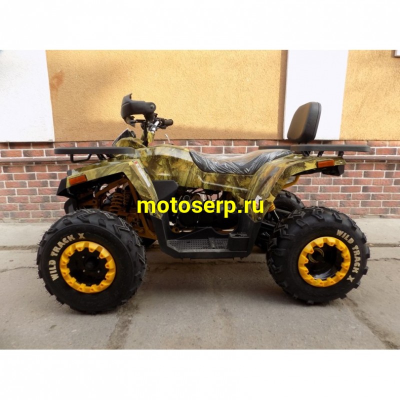 Купить  200cc Квадроцикл Motoland WILD TRACK 200 X 200сс, утилит., обновл. дизайн, ножн. диск тормоз, литые колеса 10",  (шт) (ML 14240 купить с доставкой по Москве и России, цена, технические характеристики, комплектация фото  - motoserp.ru