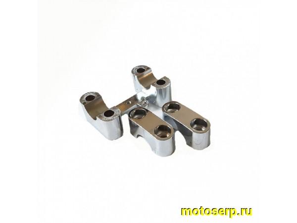Купить  Крепление (кронштейн, хомут, зажим) руля VENTO SMART и др. D22,2mm (шт) (Vento 20250 купить с доставкой по Москве и России, цена, технические характеристики, комплектация фото  - motoserp.ru