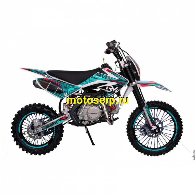 Купить  ====Питбайк Regulmoto SEVEN MEDALIST 17/14 (2021) (спортинв), 150сс, 4Т, эл/кикстартер, карб., маслян. охл. (шт) (0 купить с доставкой по Москве и России, цена, технические характеристики, комплектация фото  - motoserp.ru