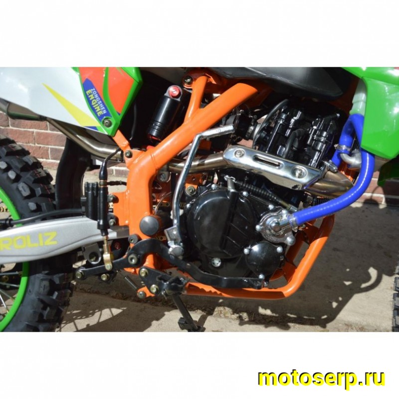 Купить  ====Мотоцикл Кросс/Эндуро ROLIZ SPORT-008 (ПТС), 21/18, 250сс, 170MM, 4х клап!, карб Nibbi PWK, жид. охл, Led, сальн цепь 520 (Бер)(шт) (Roliz купить с доставкой по Москве и России, цена, технические характеристики, комплектация фото  - motoserp.ru