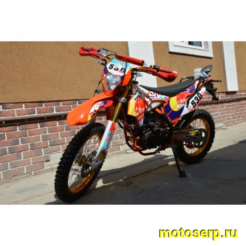 Купить  ====Мотоцикл Кросс/Эндуро ROLIZ SPORT-008 (ПТС), 21/18, 250сс, 170MM, 4х клап!, карб Nibbi PWK, жид. охл, Led, сальн цепь 520 (Бер)(шт) (Roliz купить с доставкой по Москве и России, цена, технические характеристики, комплектация фото  - motoserp.ru