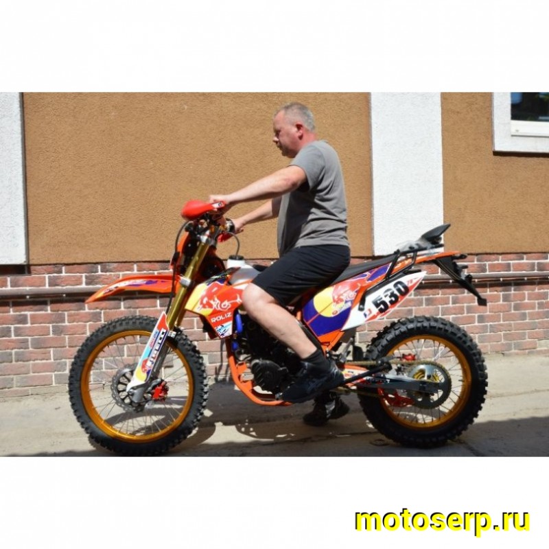 Купить  ====Мотоцикл Кросс/Эндуро ROLIZ SPORT-008 (ПТС), 21/18, 250сс, 170MM, 4х клап!, карб Nibbi PWK, жид. охл, Led, сальн цепь 520 (Бер)(шт) (Roliz купить с доставкой по Москве и России, цена, технические характеристики, комплектация фото  - motoserp.ru