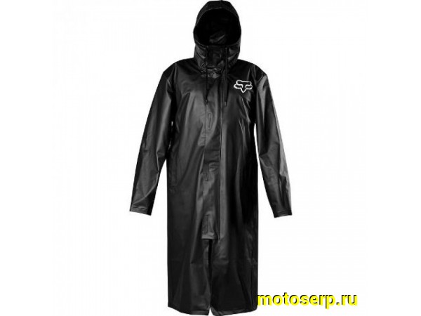 Купить  Плащ дождевик Fox Pit Rain Jacket Black XXL (Fox 20147-001-2X купить с доставкой по Москве и России, цена, технические характеристики, комплектация фото  - motoserp.ru