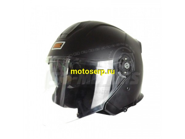 Купить  ====Шлем открытый байк со стеклом Origine Palio Solid (черный) матовый (M) (шт) (0 купить с доставкой по Москве и России, цена, технические характеристики, комплектация фото  - motoserp.ru