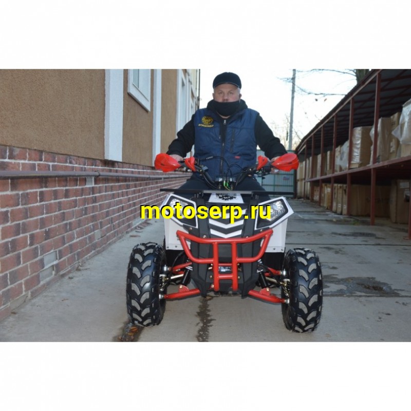 Купить  125cc Квадроцикл Wels THUNDER EVO 125 , 125сс, утилит. 9-12 лет, кол.8" штамп, автомат, реверс, сигнал с контр. тормоза Диск/диск, и пр. (шт) купить с доставкой по Москве и России, цена, технические характеристики, комплектация фото  - motoserp.ru