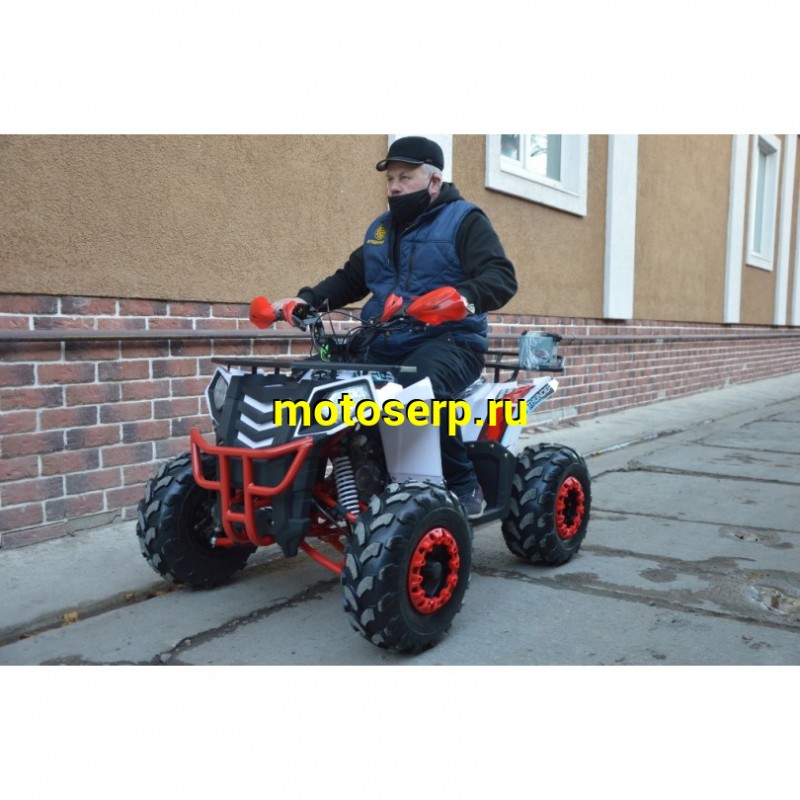 Купить  125cc Квадроцикл Wels THUNDER EVO 125 , 125сс, утилит. 9-12 лет, кол.8" штамп, автомат, реверс, сигнал с контр. тормоза Диск/диск, и пр. (шт) купить с доставкой по Москве и России, цена, технические характеристики, комплектация фото  - motoserp.ru