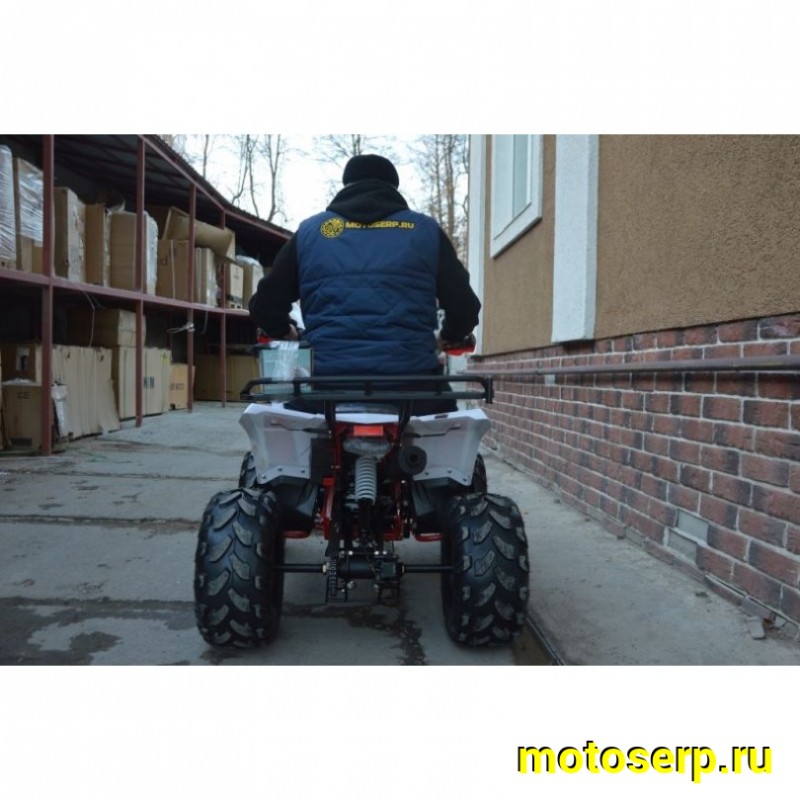 Купить  ====125cc Квадроцикл Wels THUNDER EVO 125 , 125сс, утилит. 9-12 лет, кол.8" штамп, автомат, реверс, сигнал с контр. тормоза Диск/диск, и пр. (шт) купить с доставкой по Москве и России, цена, технические характеристики, комплектация фото  - motoserp.ru