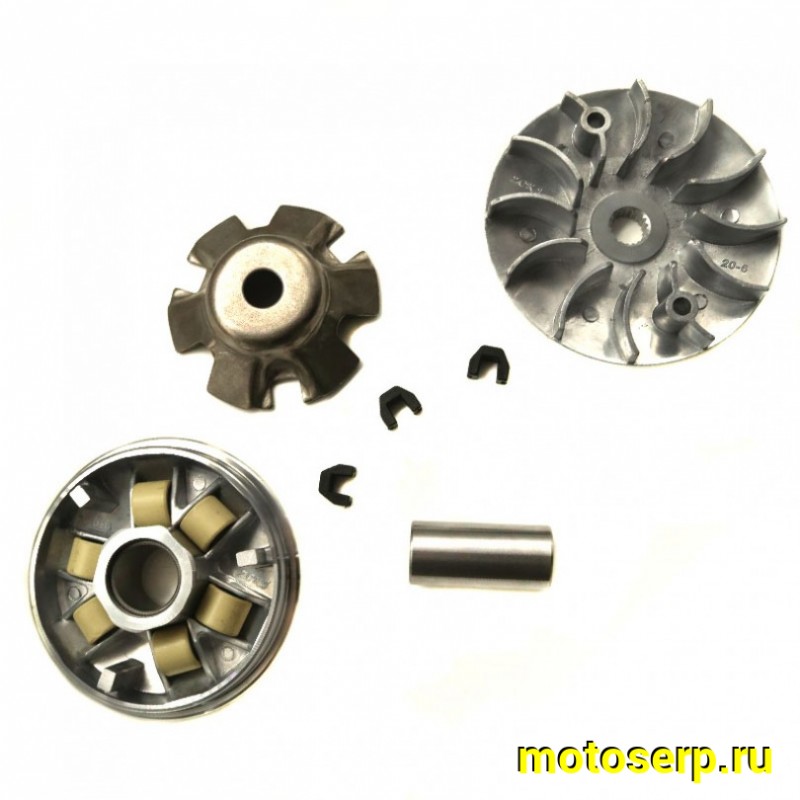 Купить  Вариатор передний 161QMK, 1P57QMJ-2D 150-200cc (Щека D-114mm, втулка d-24mm) (шт) (ML 9652 (MT V-541 (MT V-611 купить с доставкой по Москве и России, цена, технические характеристики, комплектация фото  - motoserp.ru