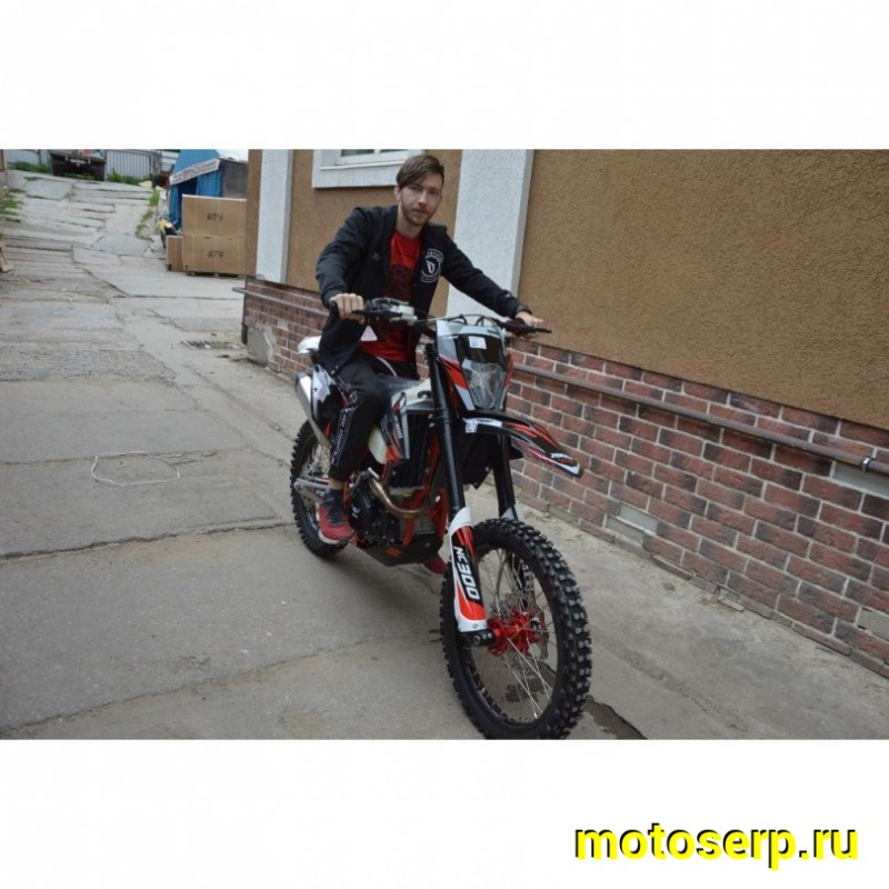 Купить  ====Мотоцикл Кросс/Эндуро ZUUM 300NC ZM BUSTER NC300 (спортинв), 21/18, 4Т, 300cc,ZS177MM, пластик КТМ большой бак,вилка 48 мм,карб, жидк. охл (шт) купить с доставкой по Москве и России, цена, технические характеристики, комплектация фото  - motoserp.ru