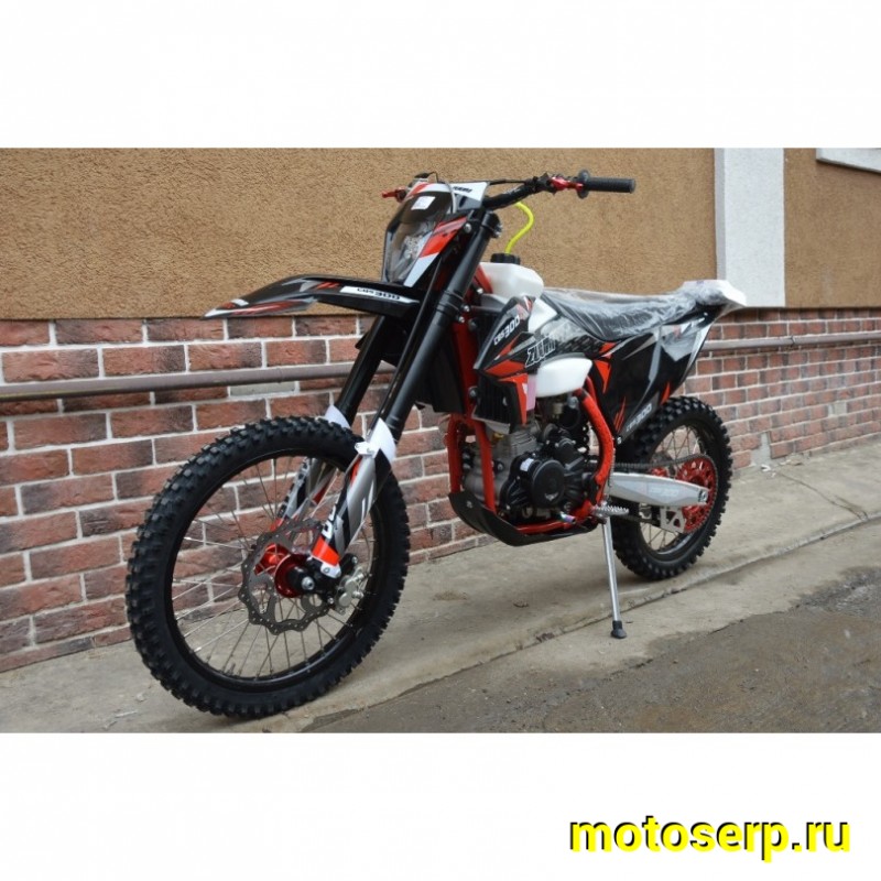 Купить  Мотоцикл Кросс/Эндуро ZUUM 300CBS ZM RIDER K8 (спортинв), 2021г; 21/18, 4Т, 300cc, ZS174MN,пластик КТМ, большой бак,вилка 48мм, карбюр.  (шт)   купить с доставкой по Москве и России, цена, технические характеристики, комплектация фото  - motoserp.ru