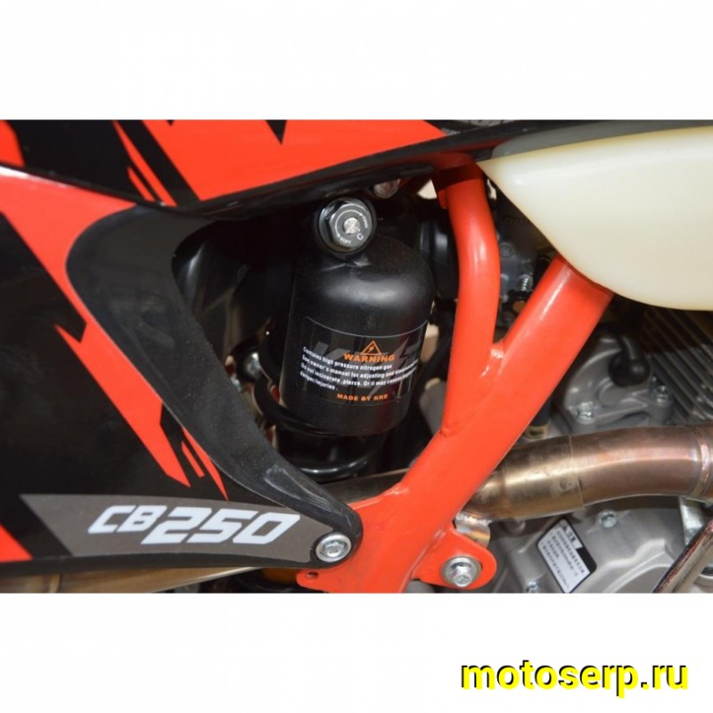 Купить  ====Мотоцикл Кросс/Эндуро ZUUM CR250 CB К8 (спортинв),  21/18, 4Т, 250cc, ZS172FMM, пластик КТМ , большой бак, вилка 48мм, карбюр, (Бер) (шт)   купить с доставкой по Москве и России, цена, технические характеристики, комплектация фото  - motoserp.ru