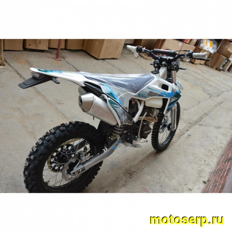 Купить  ====Мотоцикл Кросс/Эндуро Regulmoto AQUA ENDURO 250 (ПТС), 21/18, 250сс, 4-такт, 172FMM, карбюр., торм. диск/диск (Бер) (шт) купить с доставкой по Москве и России, цена, технические характеристики, комплектация фото  - motoserp.ru