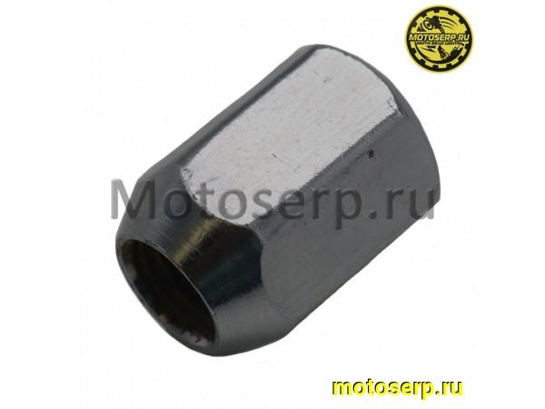 Купить  Гайка колеса M10x1,25  L27mm под ключ 17mm (шт) (MOTAX 00-00011249 купить с доставкой по Москве и России, цена, технические характеристики, комплектация фото  - motoserp.ru