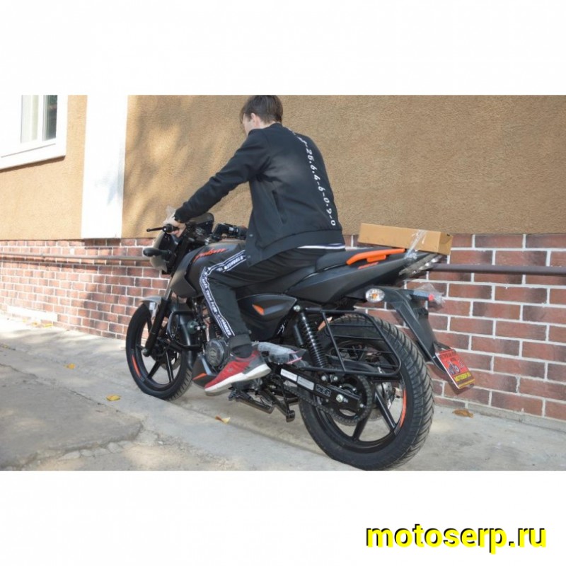 Купить  Мотоцикл BAJAJ Pulsar 180 ( Баджаж Пульсар 180)  180сс,4Т.,возд.охл.,карбюр.,кол.17"/17" (шт) купить с доставкой по Москве и России, цена, технические характеристики, комплектация фото  - motoserp.ru