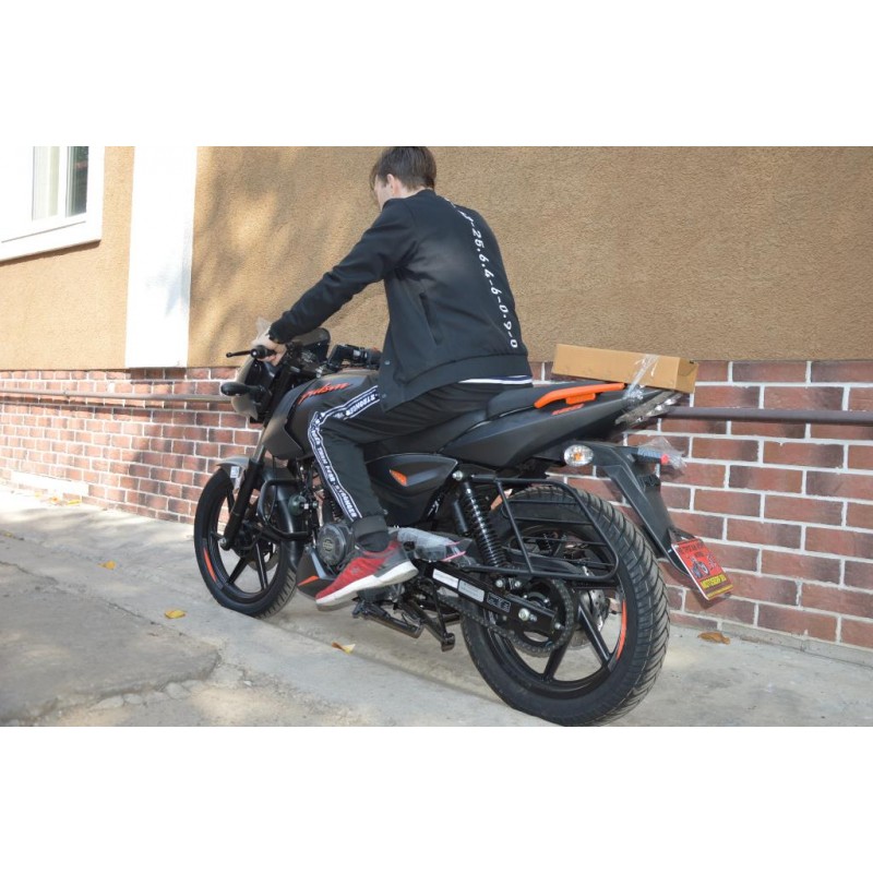 Купить  Мотоцикл BAJAJ Pulsar 180 ( Баджаж Пульсар 180)  180сс,4Т.,возд.охл.,карбюр.,кол.17"/17" (шт) купить с доставкой по Москве и России, цена, технические характеристики, комплектация фото  - motoserp.ru