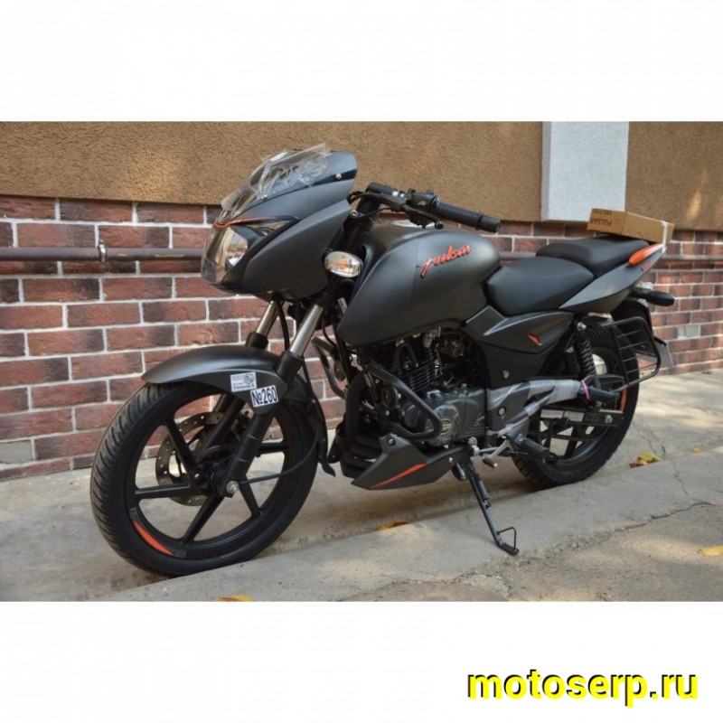Купить  Мотоцикл BAJAJ Pulsar 180 ( Баджаж Пульсар 180)  180сс,4Т.,возд.охл.,карбюр.,кол.17"/17" (шт) купить с доставкой по Москве и России, цена, технические характеристики, комплектация фото  - motoserp.ru