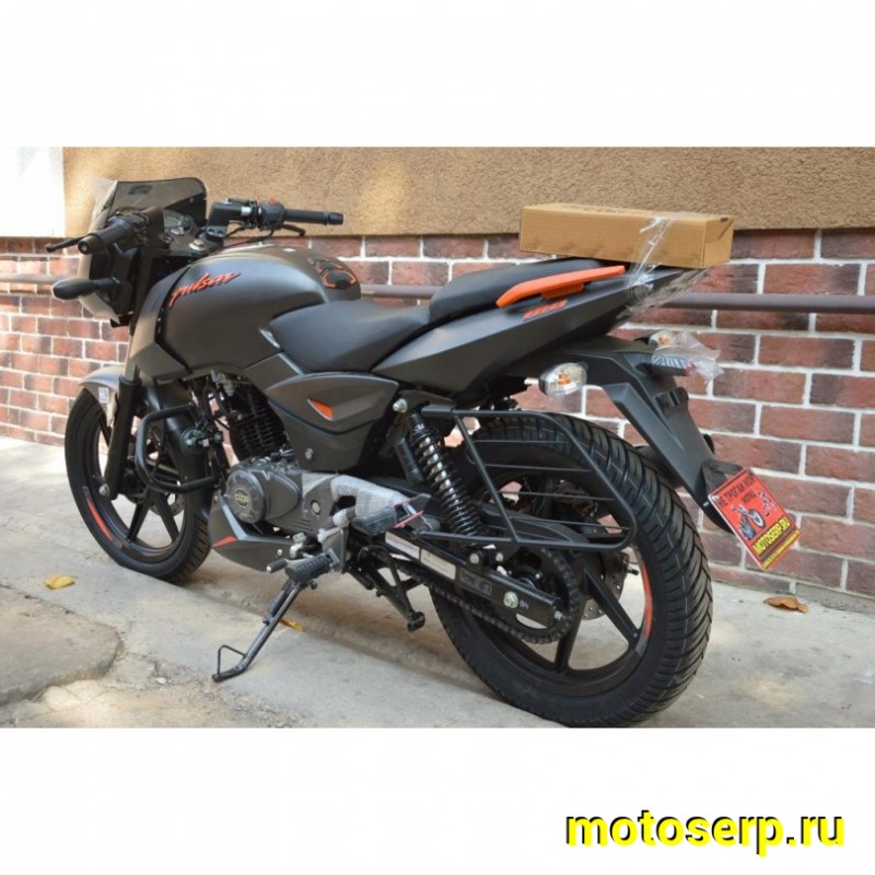 Купить  Мотоцикл BAJAJ Pulsar 180 ( Баджаж Пульсар 180)  180сс,4Т.,возд.охл.,карбюр.,кол.17"/17" (шт) купить с доставкой по Москве и России, цена, технические характеристики, комплектация фото  - motoserp.ru